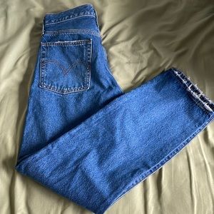 Levi’s wedgie straight high waisted jeans